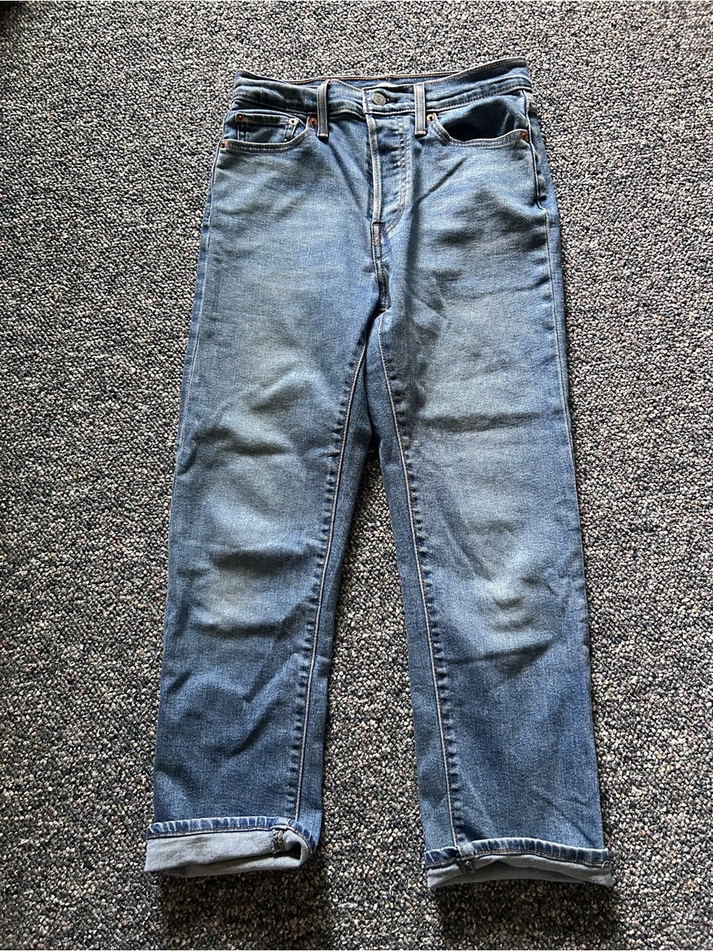Levi Wedgie Straight Levi Jeans